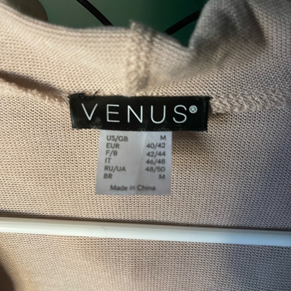 Venus Cozy Hacci Duster and Jogger Set in Khaki - Picture 5 of 15